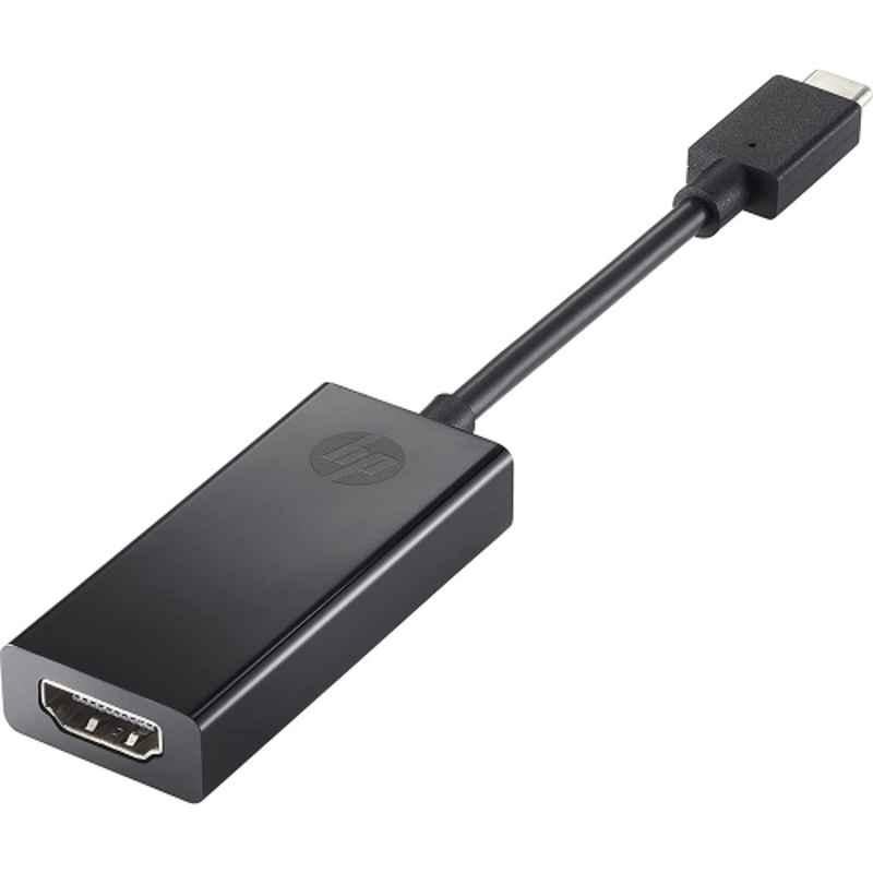 HP USB-C to HDMI 2.0 Black Adapter, 1WC36AA