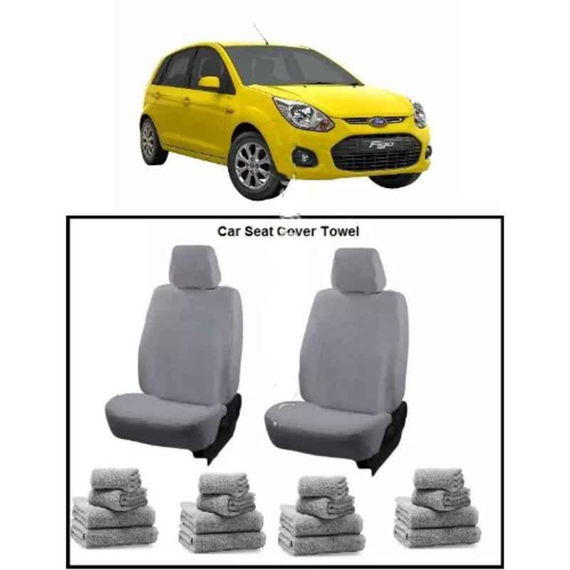 Buy Oscar Grey Aut-Sn-4447 Towel Pcs\\Set Ford Figo Car Seat