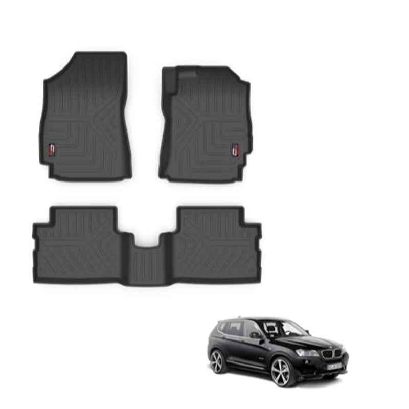 Kozdiko Thermoplastic Polyolefins 3D Life Long Car Floor Mat Set for BMW X3