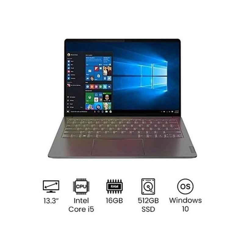 Lenovo Core i5 16GB 13.3 inch Quad Core SSD Mineral Grey Laptop, 13IML