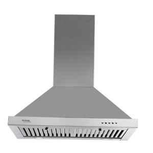 Hindware Blaze SS 60 Silver Chimney, 514502, Size: 60 cm