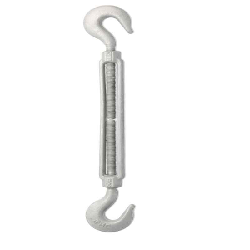 Lifmex 8mm Hook To Hook Galvanized Turn Buckle, LTBHH