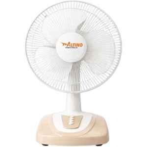 Altino 100W 400mm ABS Beige Powerful Table Fan with 1 Year Warranty