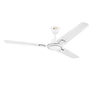 Orient Pacific Air 60W 1 Star 3 Blade White Silver Ceiling Fan, 3134832511010, Sweep: 1200 mm