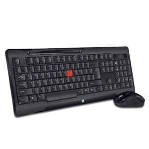 iBall Magical Duo Black Wireless Keyboard with Mouse Combo