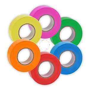 Singhal 45m 1.5 inch PVC Decorative Bright Curling Party Ribbons, MN0985 (Pack of 6)