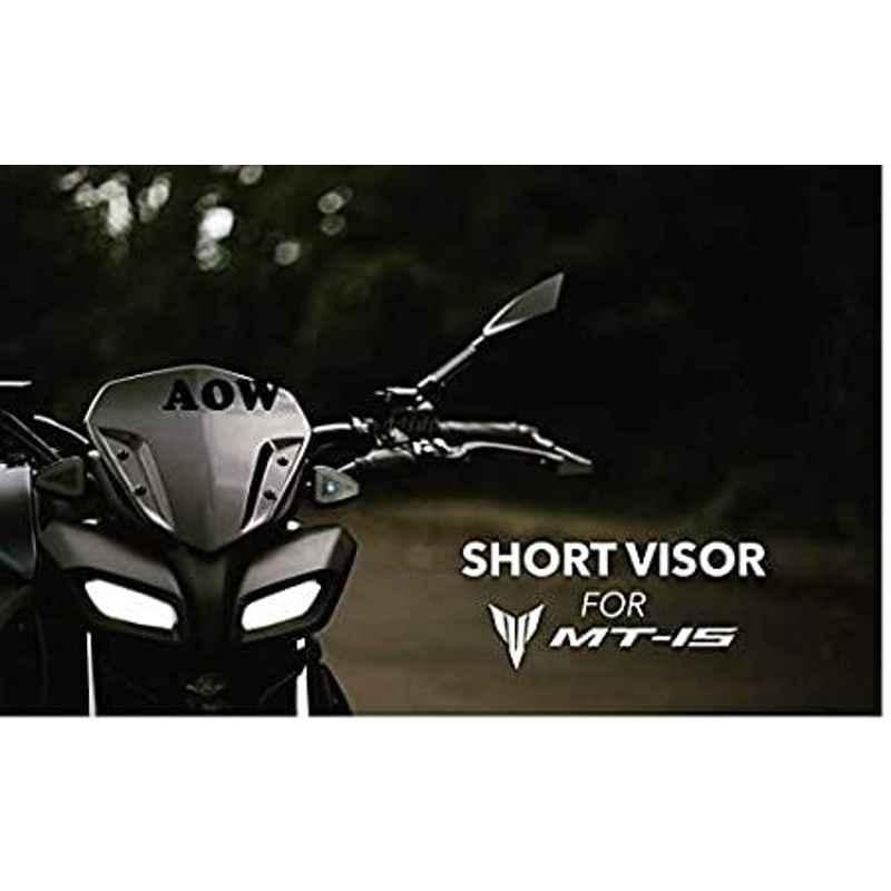 Meenu Arts Visor Glass for Yamaha MT 15