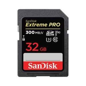 SanDisk Extreme PRO 32GB Black SDHC UHS-II Camera Card, SDSDXDK-032G-GN4IN