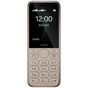 Nokia 130 2.4 inch Gold 2G Dual Sim Keypad Feature Phone with Built-in Powerful Loud Speaker & Wireless FM Radio, DS_1576
