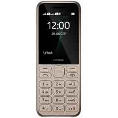 Nokia 130 2.4 inch Gold 2G Dual Sim Keypad Feature Phone with Built-in Powerful Loud Speaker & Wireless FM Radio, DS_1576