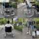 Entros Multi-Functional Manual Wheel Chair, KL809C
