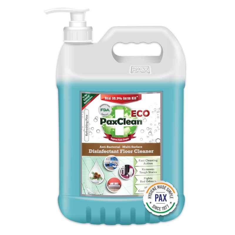 Paxclean Eco 5L Pine Disinfectant Surface Floor Cleaner with Pump