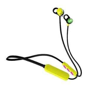 Skullcandy Jib Plus Electric Yellow Wireless in-Earphone with Mic, S2JPW-N746