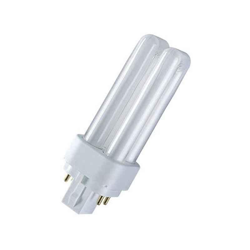 Osram 10W 6500K G24Q1 4 Pin CFL Bulb, Dulux-D/E 10W/865