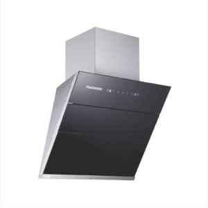 Padmini Essentia Crysta 3G 1400 CMH 60cm White & Black Wall Mounting Rectangular Chimney