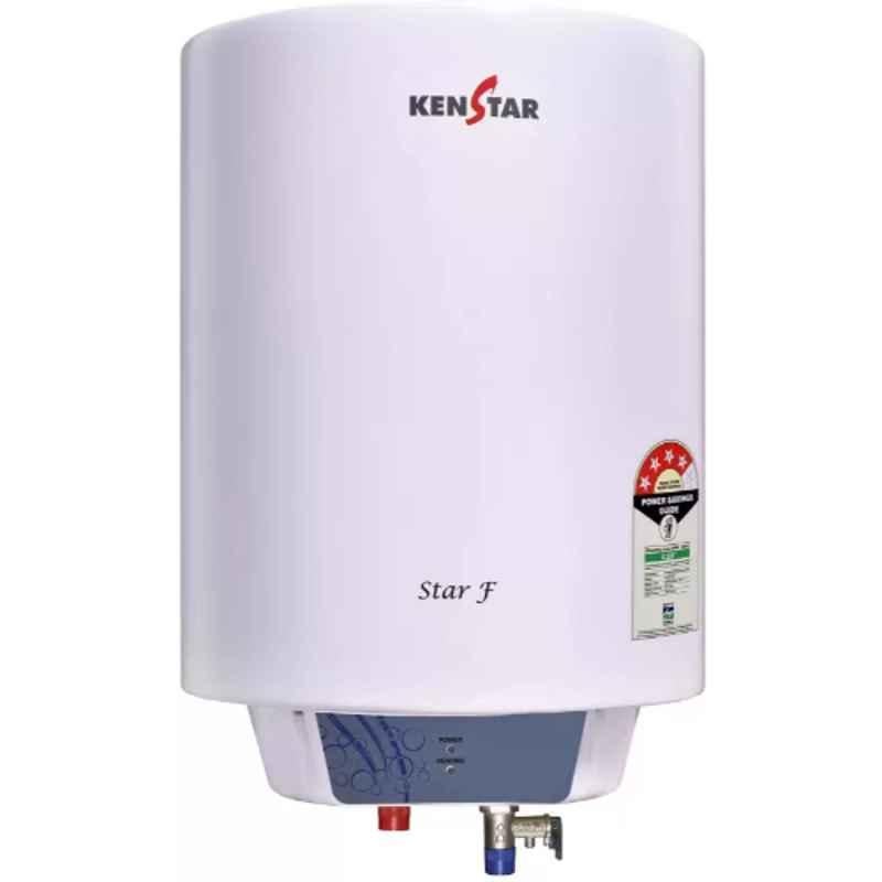 Kenstar Star F 15L 2kW 4 Star Metal White Storage Water Heater