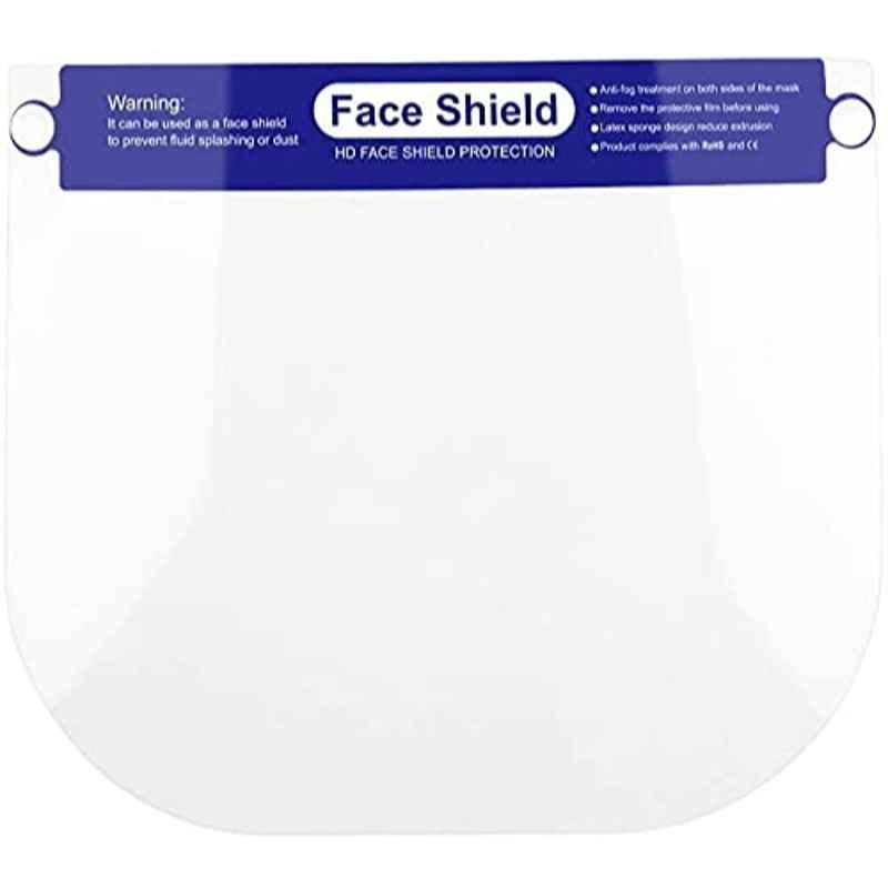 PET Transparent Face Shield Protection (Pack of 10)
