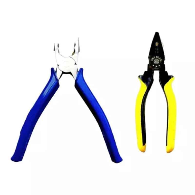 Sky Blue 2 Pcs 7.8 inch Groove Plier Combo, SBE_PLIER_COMBOS_COMBO_261