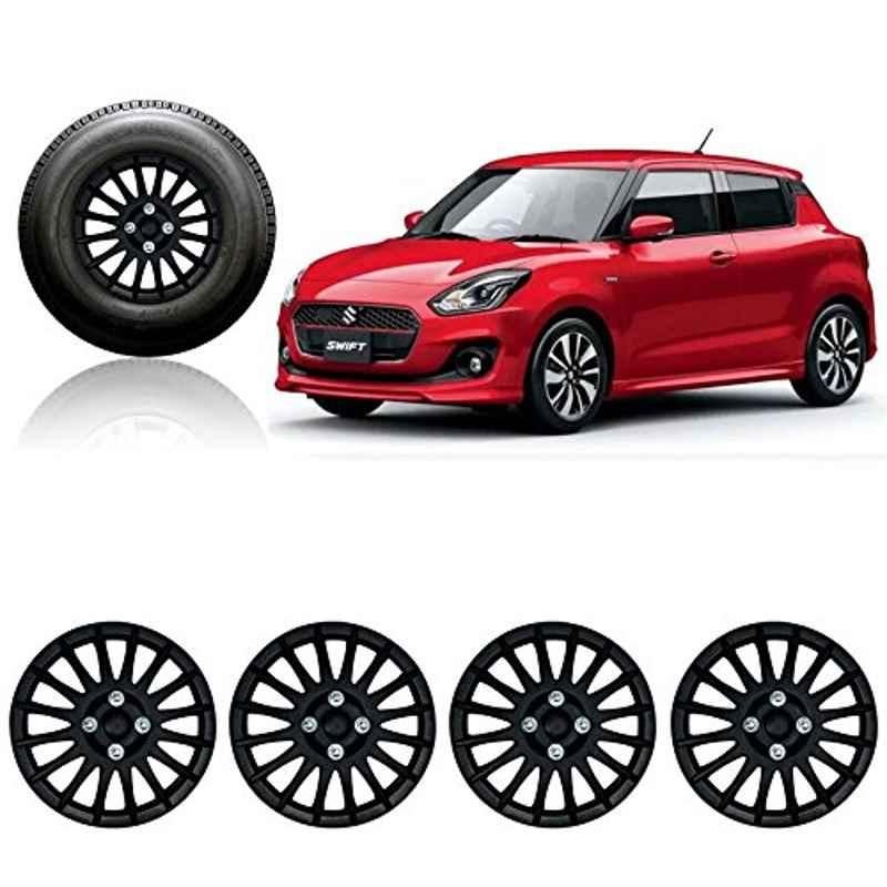 Buy Auto Pearl 4 Pcs 14 inch Black Car Wheel Cover Set for Maruti Suzuki Swift 2018 Online At Price 1327