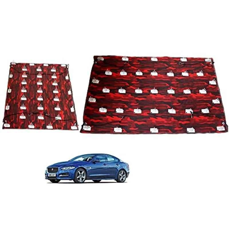 Kozdiko 2 Pcs Car Protection Cover Set from Dog & Monkey for Car Roof & Bonnet for Jaguar XE