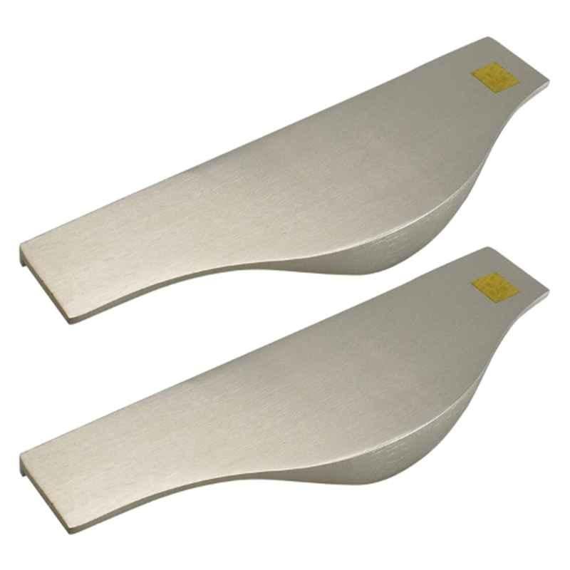 RAB 6 inch Aluminium Brush Finish Drawer Pull Handle, F 125 (Pack of 2)