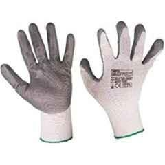 RIFA Nitrile Grey & White Cut Resistance Hand Gloves, Size: L