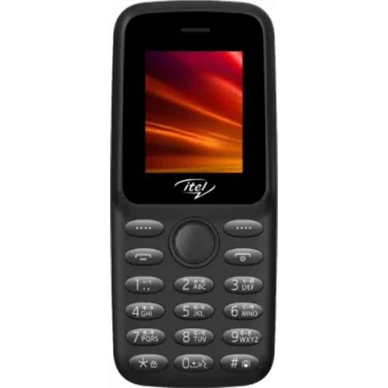 Itel U20 4 MB/32 MB 1.8 inch Black Keypad Feature Phone