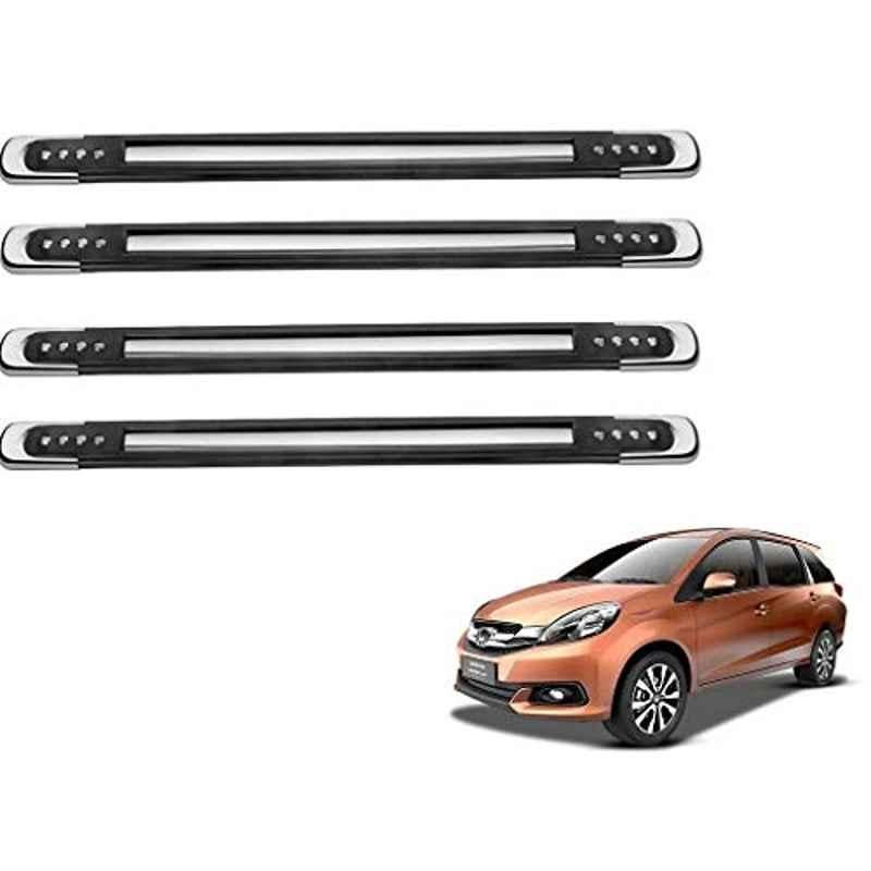 Kozdiko 4 Pcs Designer Black Bumper Protector Set for Honda Mobilio, Koz-66030