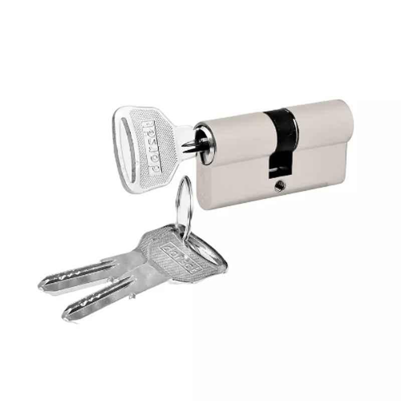 Dorset CL 506 SN 70mm Stainless Steel Satin Matt Finish Euro Profile Pin Cylinder Lock (Pack of 2)