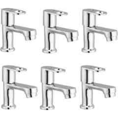 Prestige Prime Brass Chrome Finish Pillar Cock (Pack of 6)