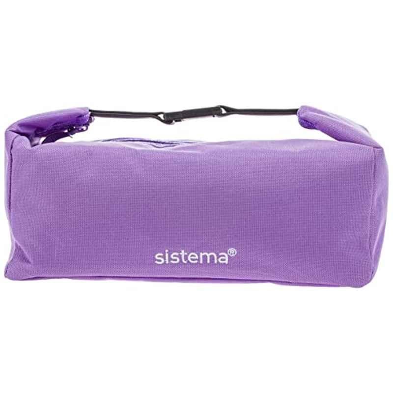 Sistema 2L Lilac Lunch Bag, 4585