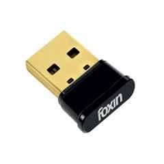 Foxin 150 Mbps Black Wireless USB Wi-Fi Adapter for Compatible Windows 7, 8, 10, 11, Mac & Linux, FWD 150
