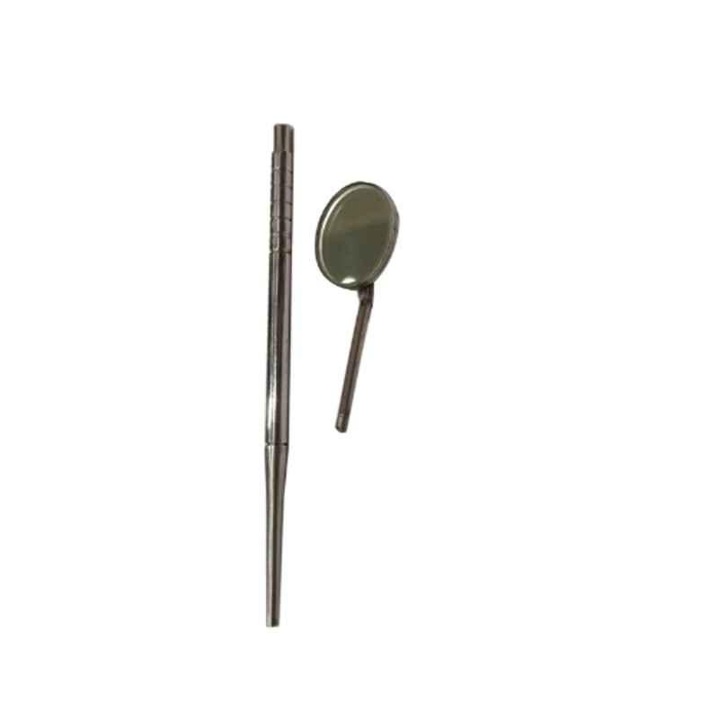 Forgesy Stainless Steel Silver Dental Mouth Mirror with 6mm Handle, FG41