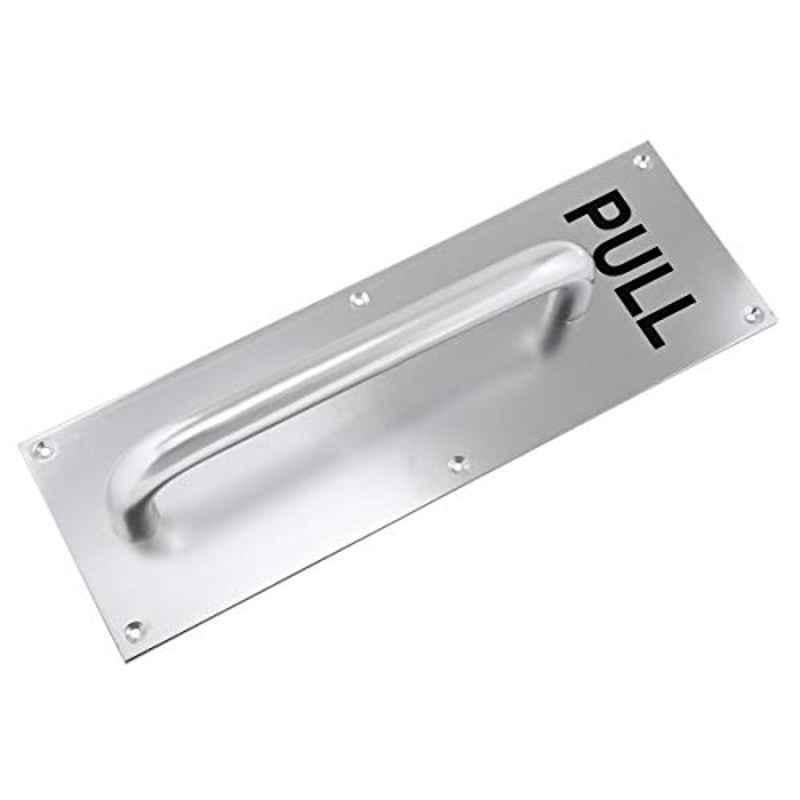 30x10cm Aluminium Silver Pull Type Handle