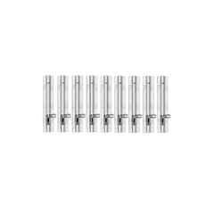 Fastgear Stainless Steel Silver Matt & Glossy Finish Push to Close Tower Bolt, FG2134 (Pack of 9)