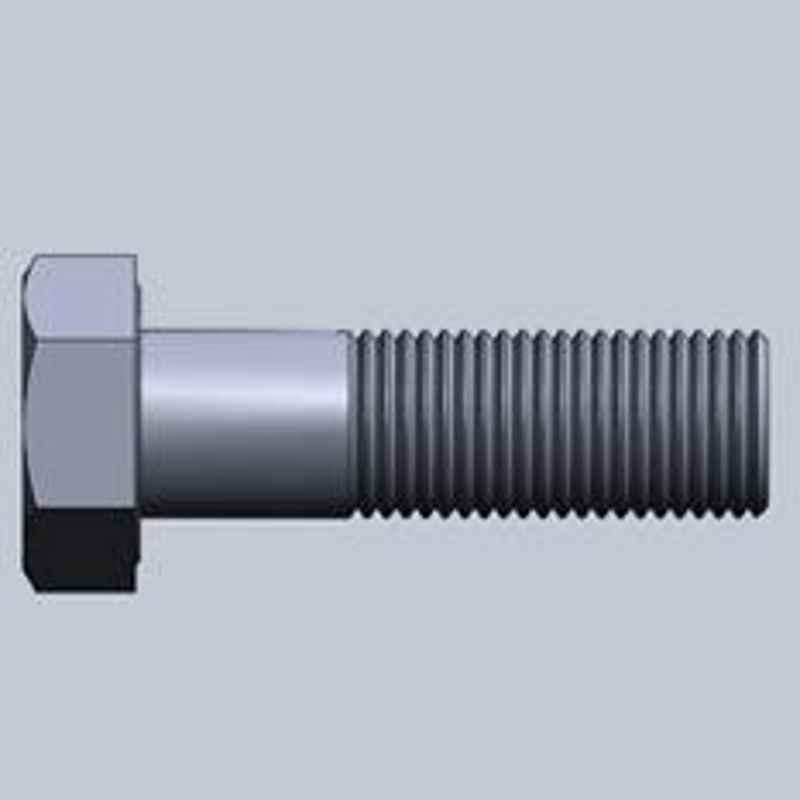 LPS Fasteners UNC Half Thread Hex Bolt Dia.5/8 Inch Length 4 Inch