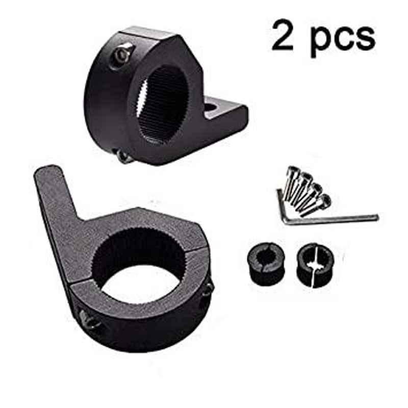 Meenu Arts Fog Lamp Clamp (Pack of 2) T-10 Universal for All Royal Enfield