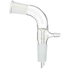 ABGIL B-29 Borosilicate 3.3 Glass Vacuum Take Off Bent Adapter, ABG298
