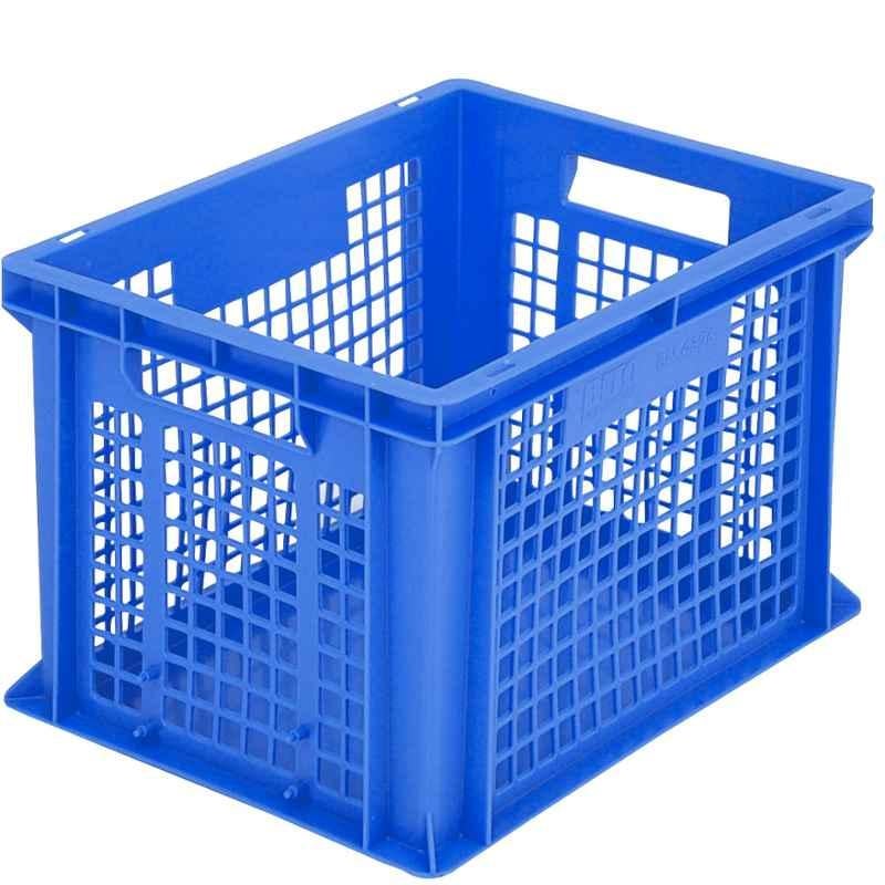 Bito 400x300x265mm 50kg PP Blue European Size Stacking Containers, 4-1281