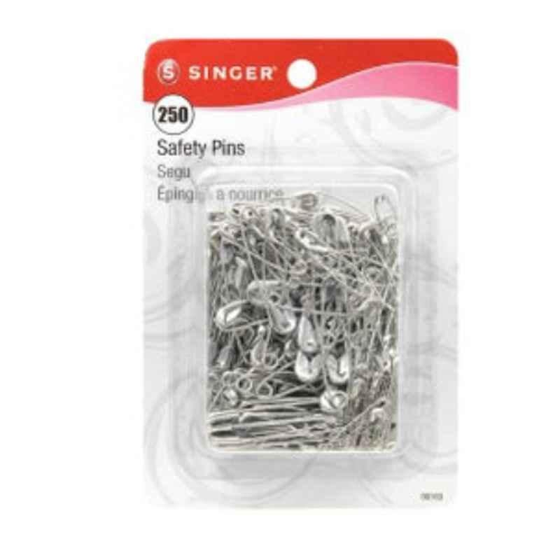 Singer Safety Pins, Size: 0-2 (Pack of 250)