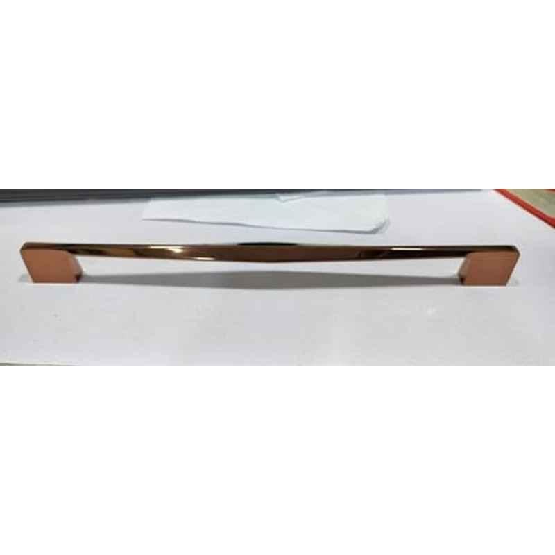 Plantex 288mm Zinc Rose Gold PVD Finish Pull Cabinet Handle for Home & Office, APS-PH-104-RG-288MM-PK4 (Pack of 4)