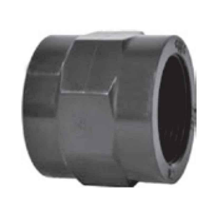 Hepworth 21.91.06 2 inch PN 10 PVC-U BSP Threaded Socket, 721.910.611