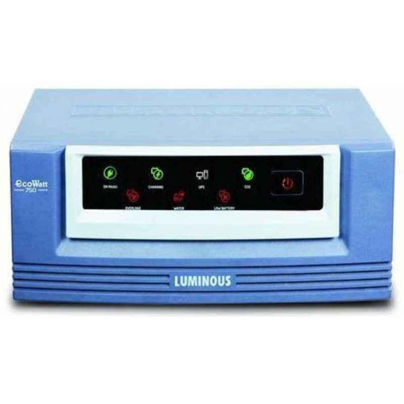 Buy Luminous Eco Watt Neo 700 600VA Square Wave Inverter & RC 16000 135Ah  Red Charge Short Tubular Battery Combo Online At Price ₹14949