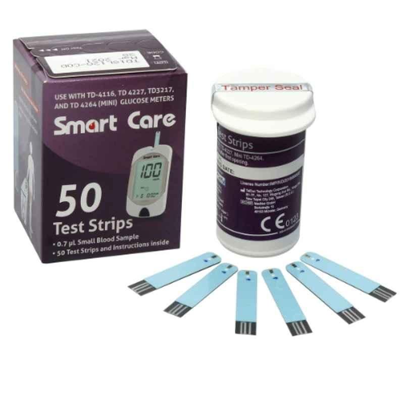 Smart Care GM08S 50 Pcs Blood Glucose Test Strips Kit