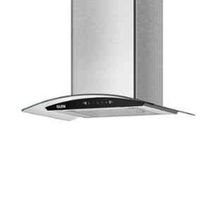 Glen 6063 SS 60cm 1200m /h Silver Heat Auto Clean Chimney