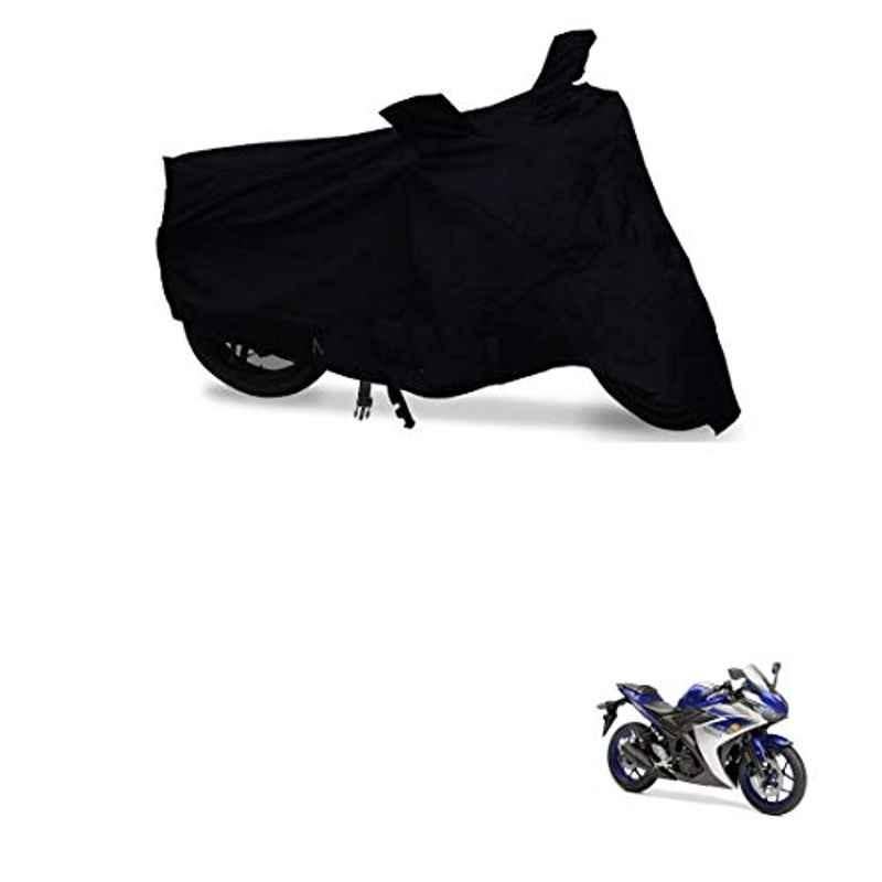 Kozdiko Matty Black Bike Body Cover for Yamaha YZF R3, kozd_21343