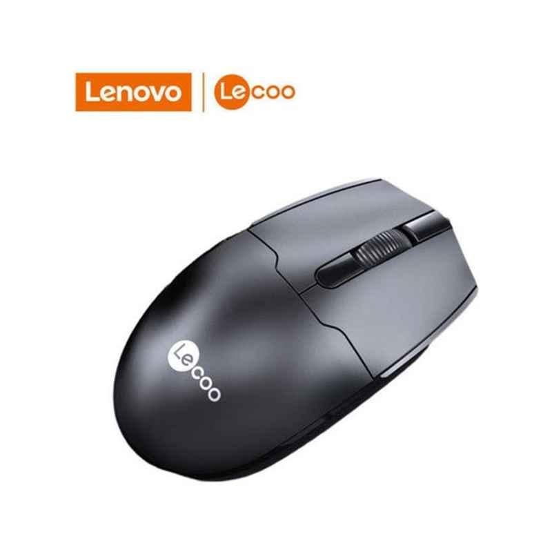 Lenovo Wired Black Mouse, MS101