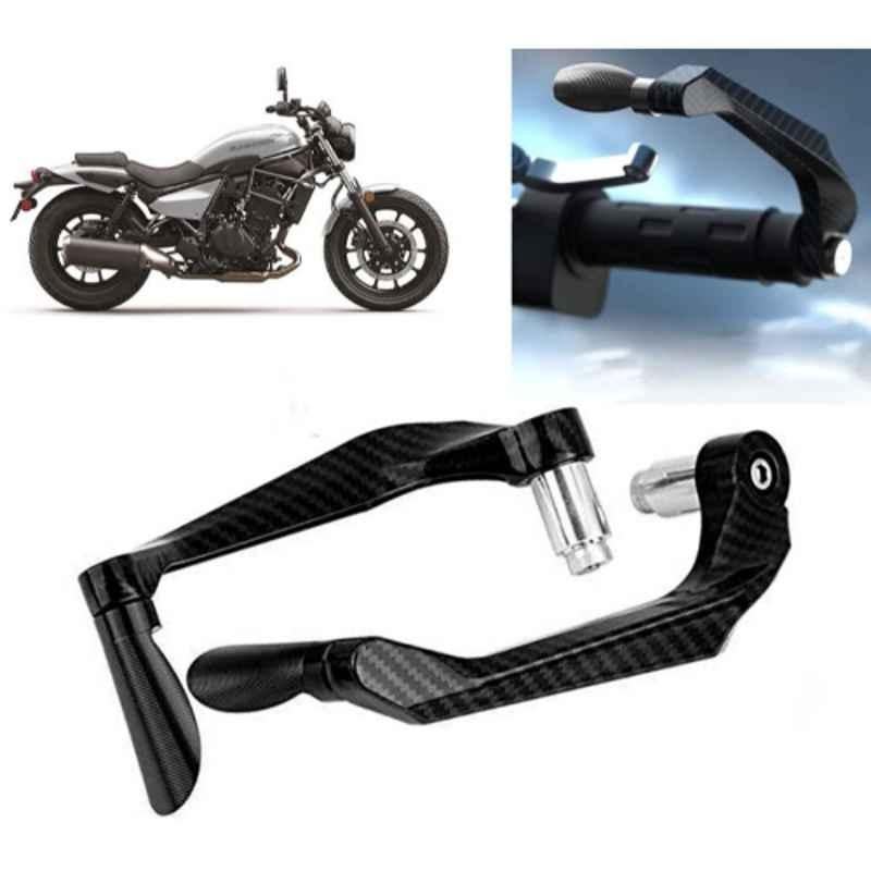 Auto Pearl 2 Pcs Aluminium Carbon Black Brake Clutch Lever Set for Kawasaki Eliminator