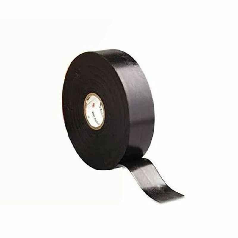 3M Linerless Rubber Splicing Tape, Super 130C, 19 mmx9 m, Black