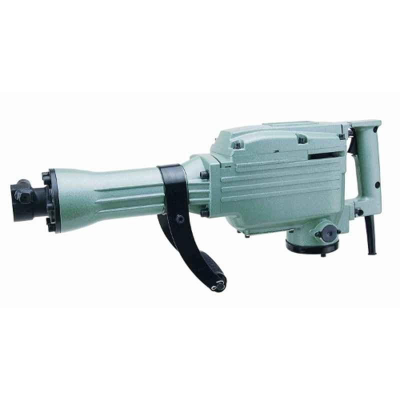 Turkish 1600W 16kg Grey Electric Corded Demolition Hammer with Goggles